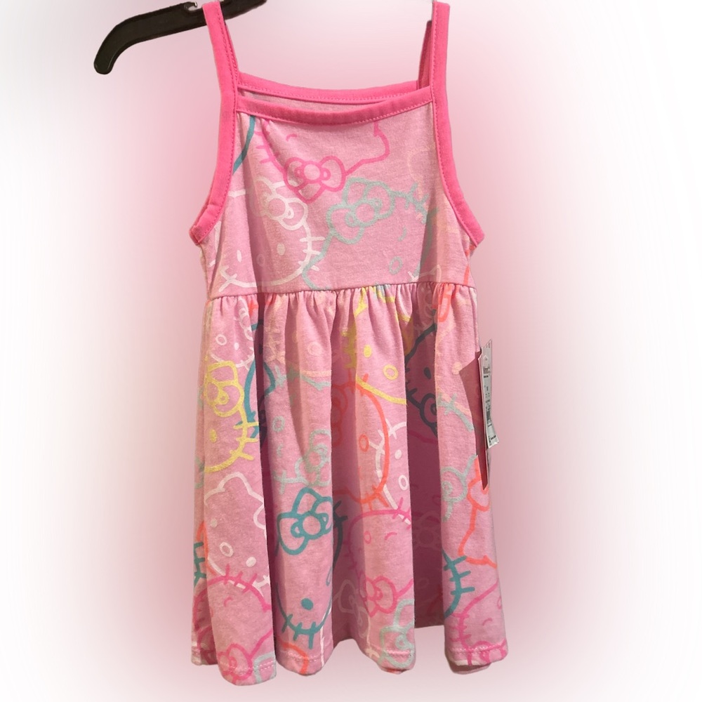 Pink Hello Kitty Sleeveless Dress